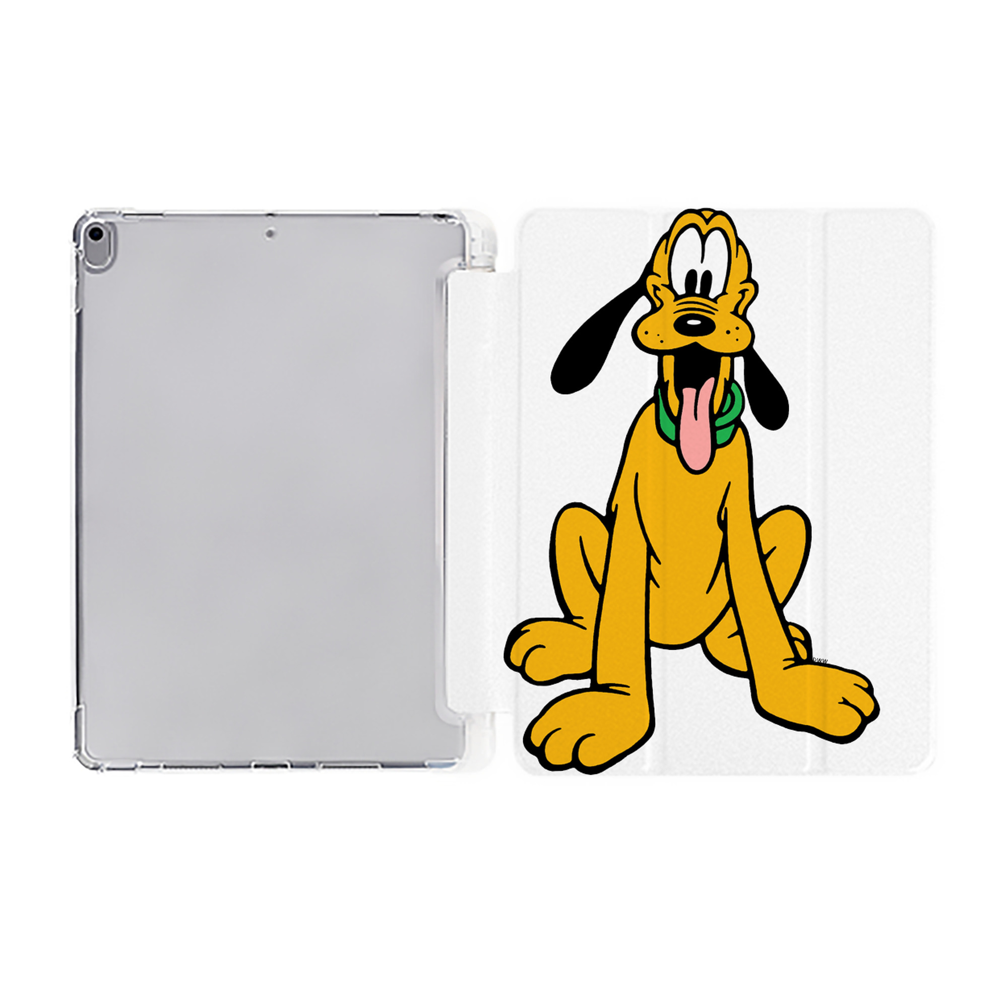 ミッキーマウス Mickey Mouse IPad ケース ペン収納付き 三つ折りスタンド PUレザー×シリコン 対応機種9.5/10.5/10.9インチ